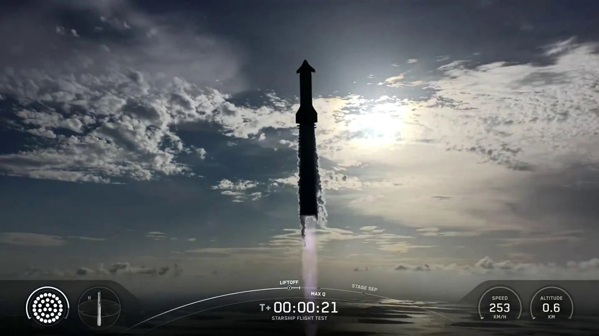 SpaceX stavolta vola, ecco il decollo di Starship