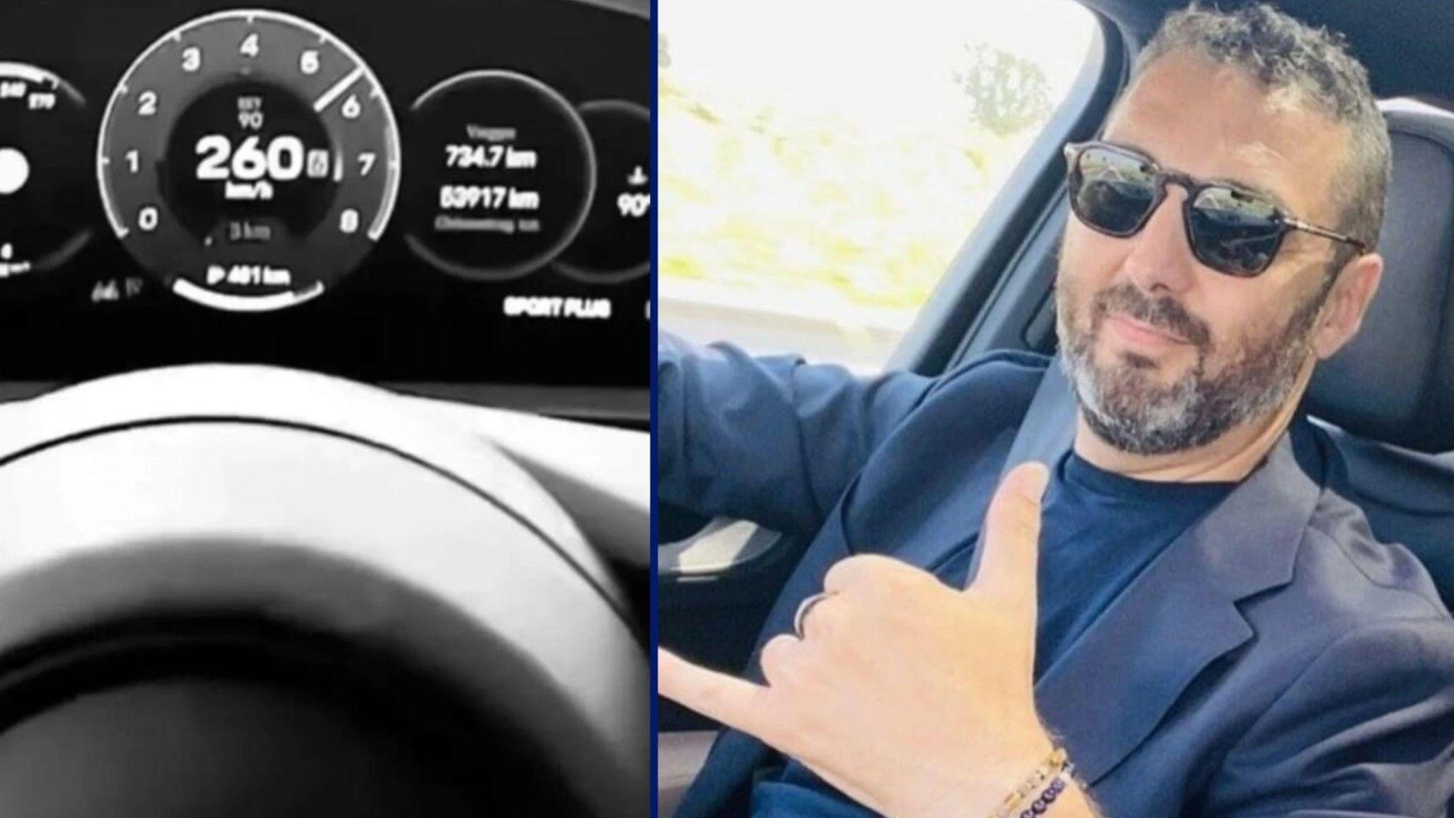 Il video criticato: Codeluppi lancia la Porsche a 260km/h, richieste le dimissioni