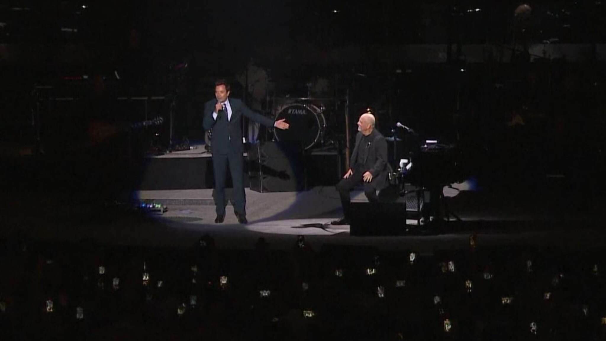 Billy Joel, il concerto è da record. E Jimmy Fallon lo celebra