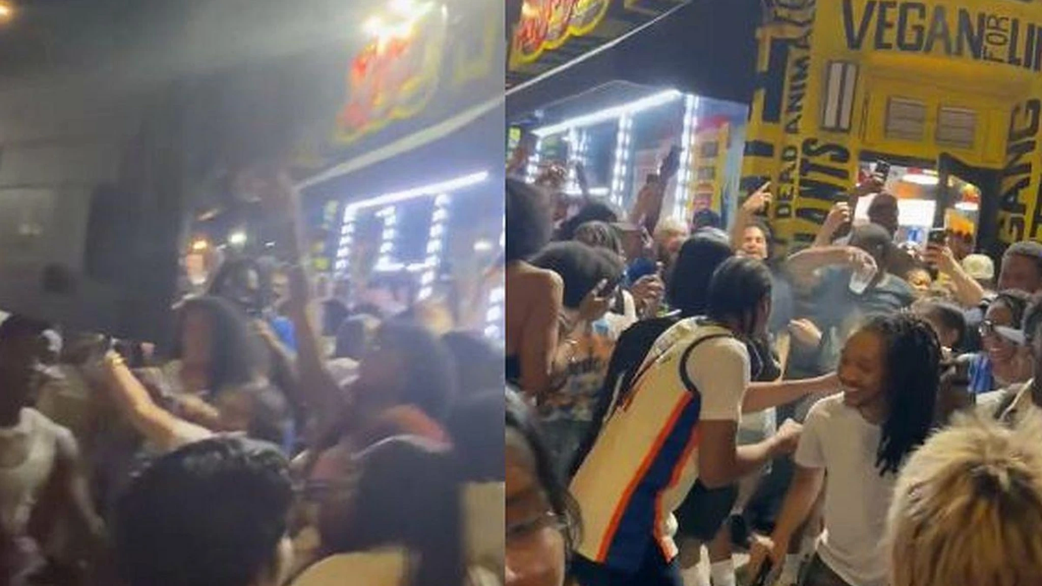 Knicks campioni: spunta un televisore sulla testa, è delirio a New York