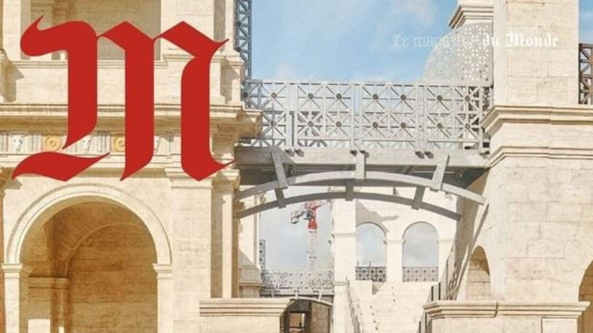 Il magazine di le Monde dedica la copertina a Cinecittà: 