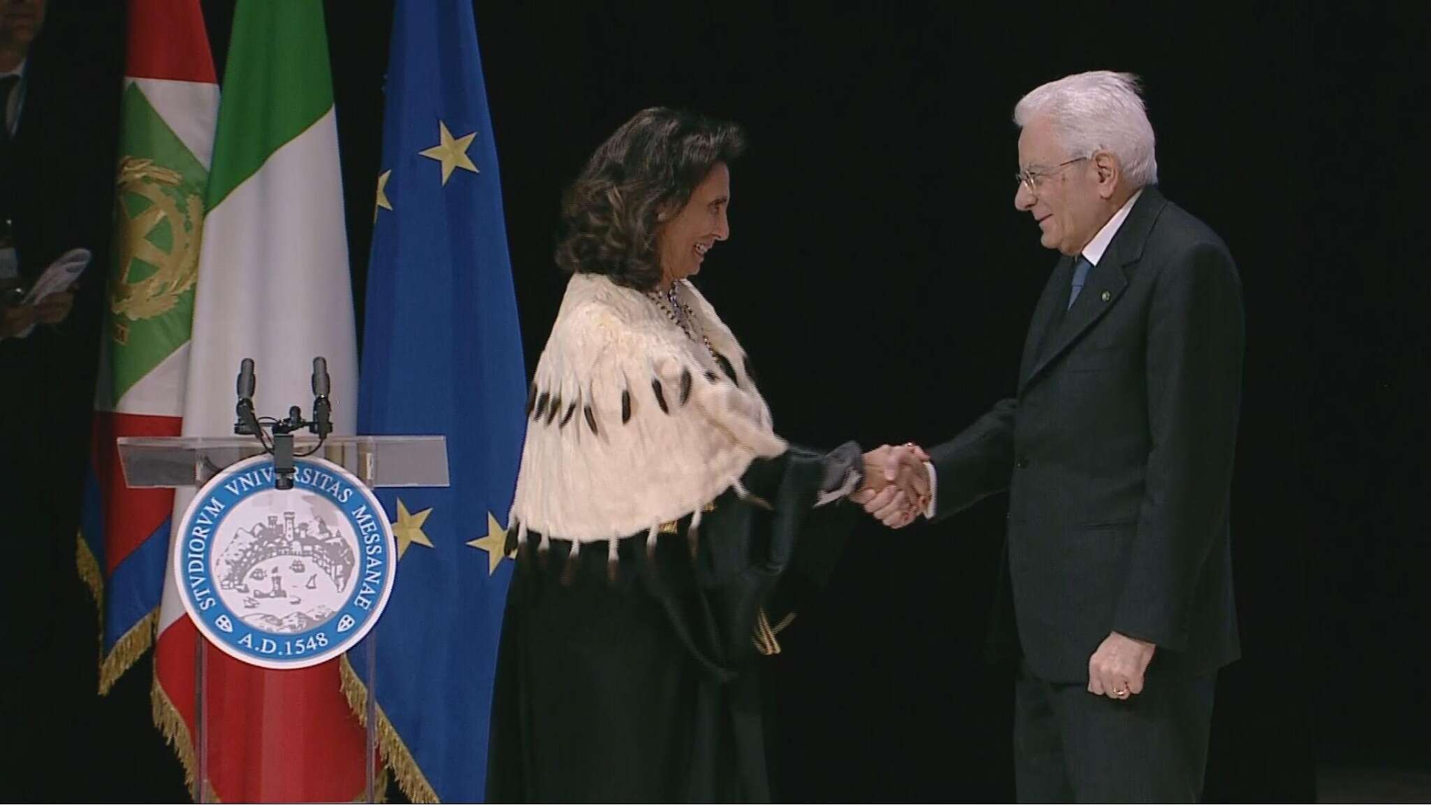 Mattarella inaugura l'anno accademico a Messina: 