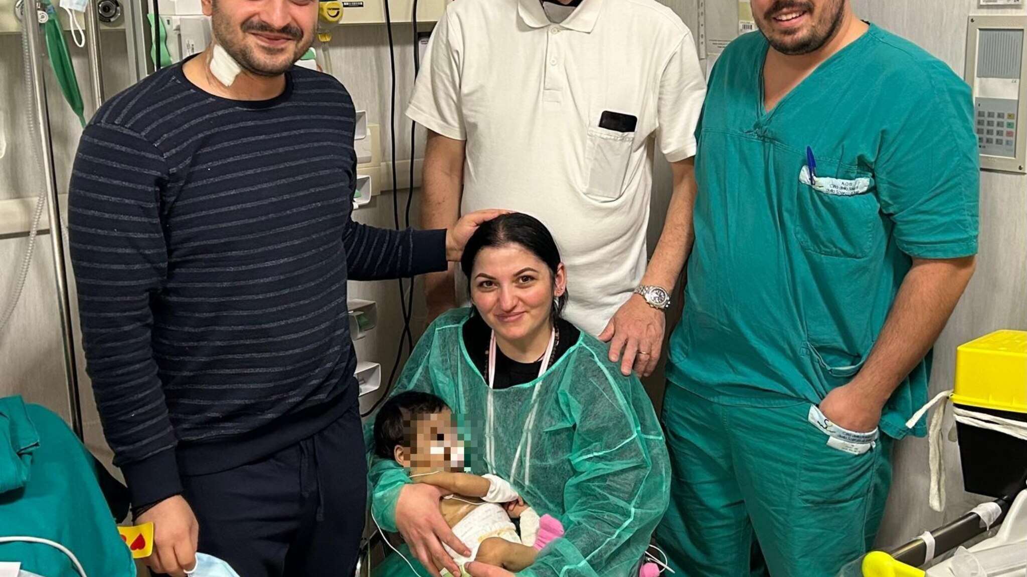 Bimba di 11 mesi salvata dal papà: le ha donato parte del suo fegato