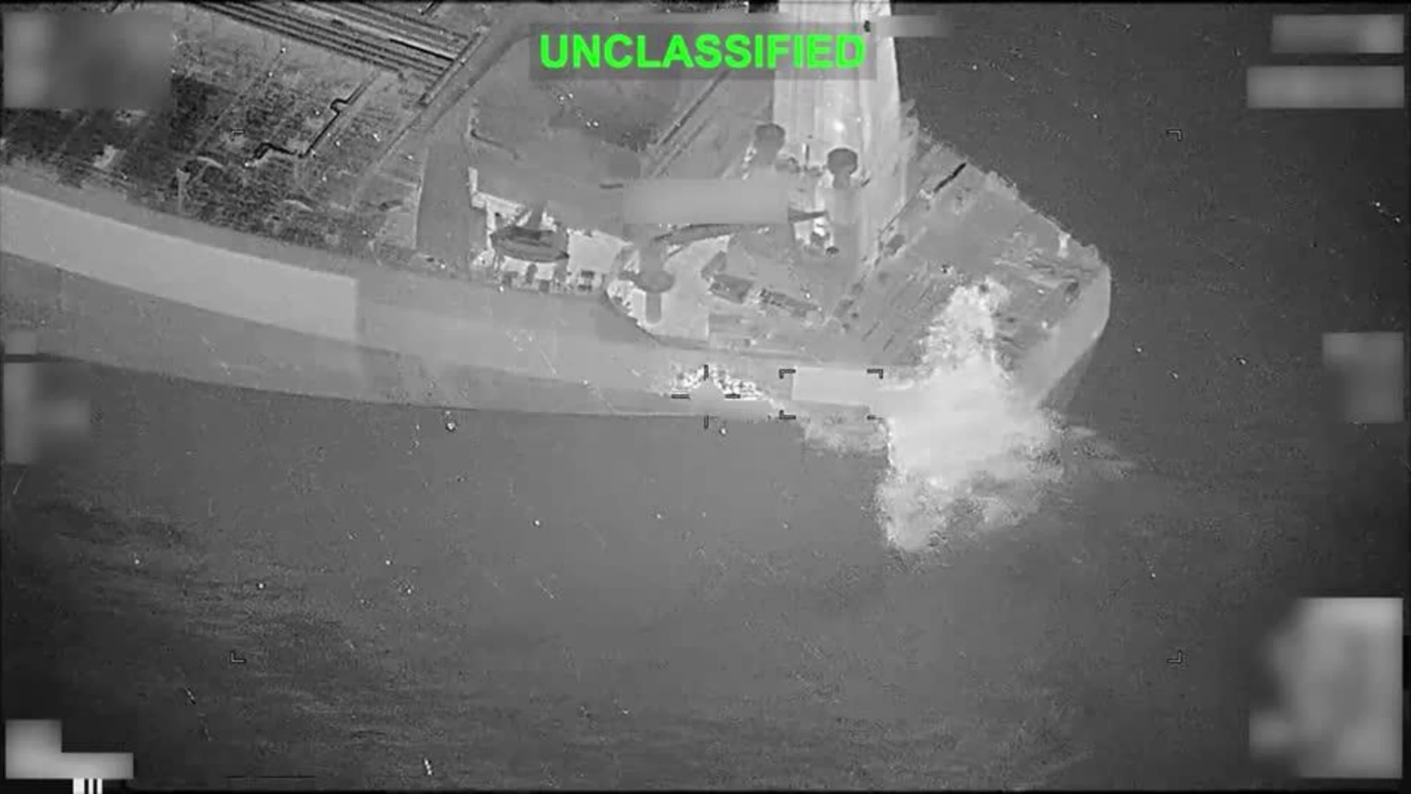 Missile USA contro una petroliera, era diretta in Iran