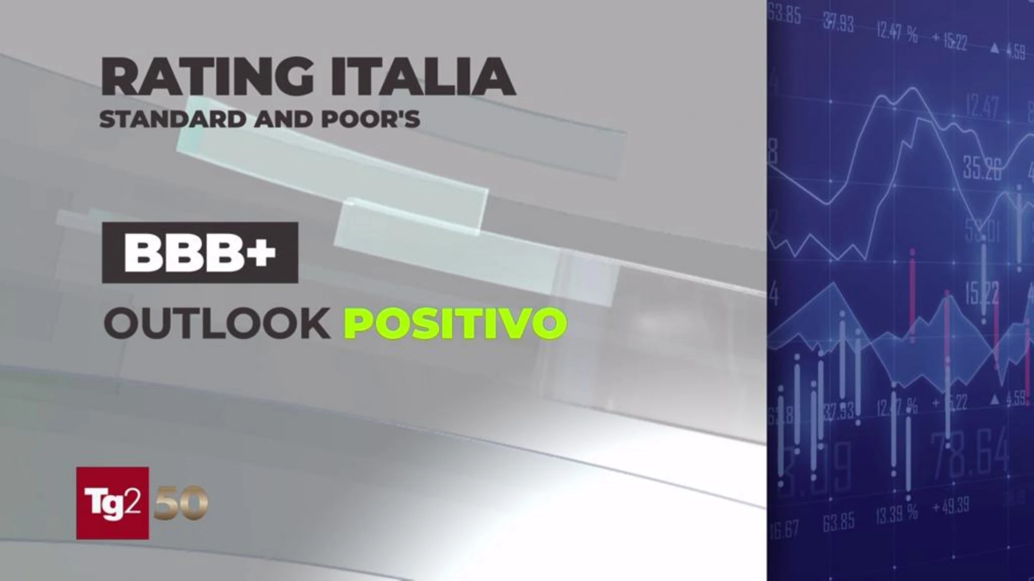 Standard&Poor's conferma il giudizio sui conti pubblici italiani