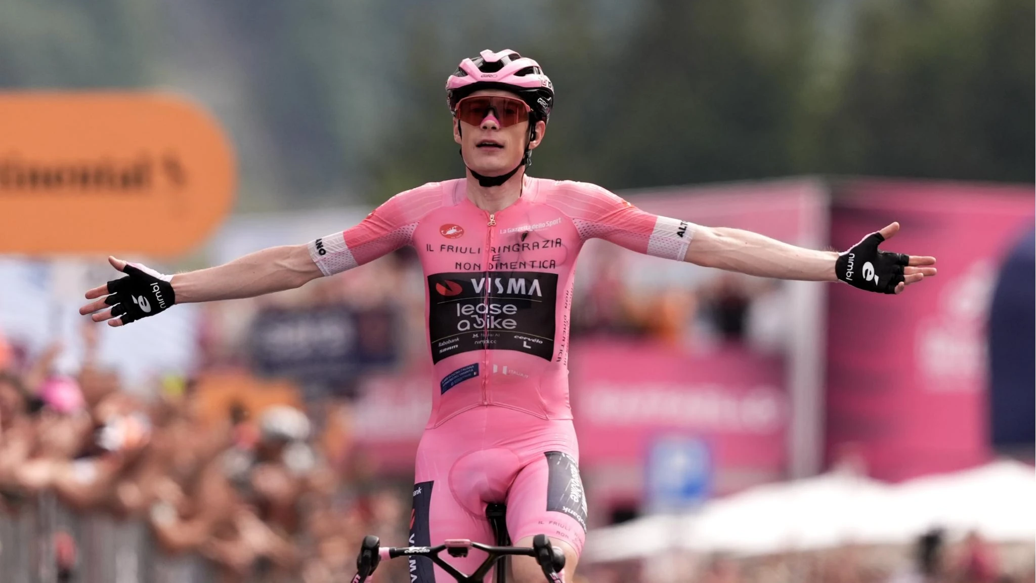 La Gemona-Piancavallo incorona Jonas Vingegaard: il Giro d'Italia 2026 è del danese