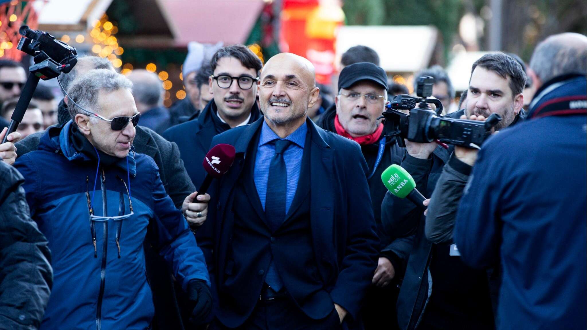 Il Ct della Nazionale Spalletti: 