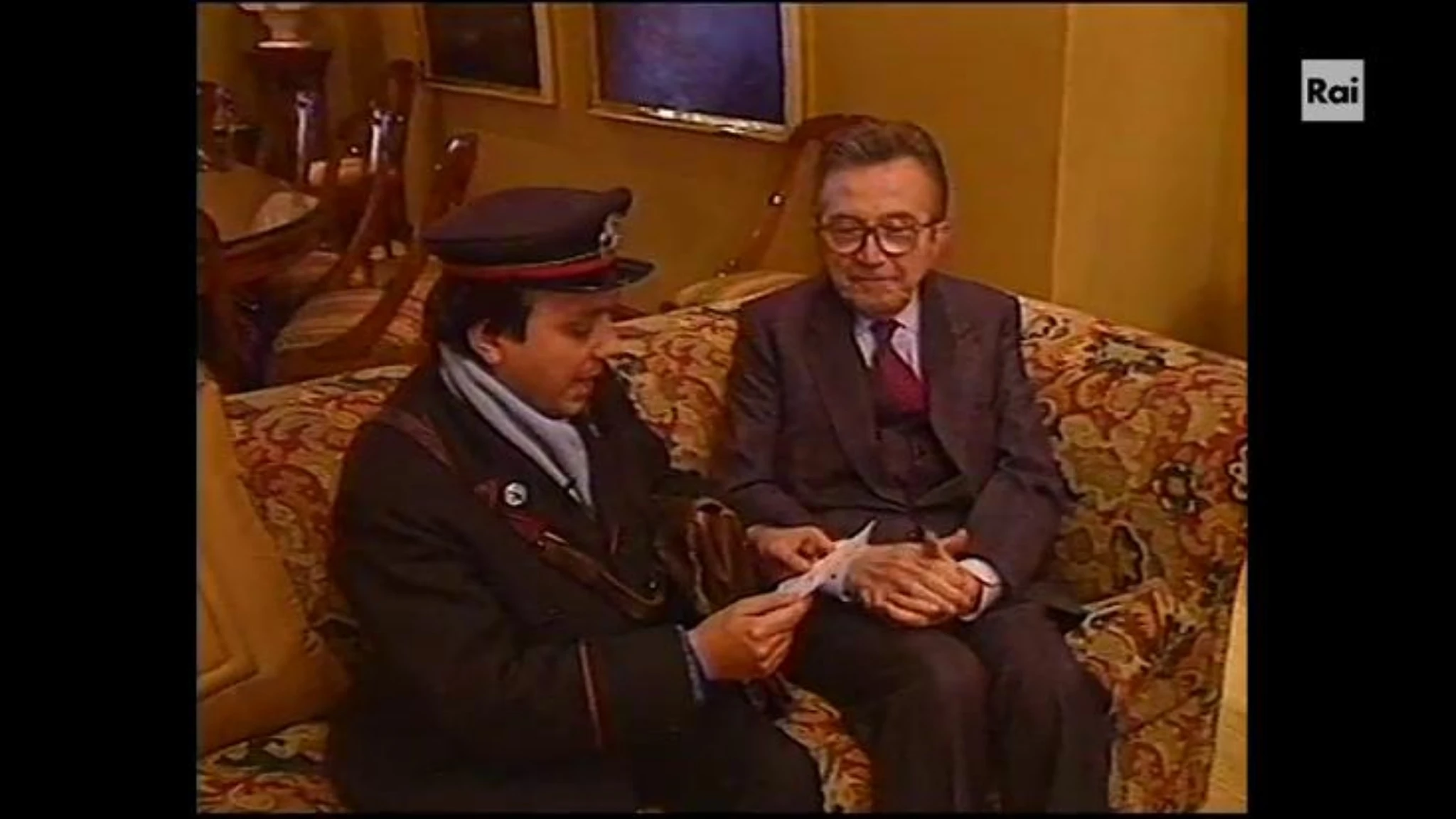 Il Portalettere, Piero Chiambretti incontra Giulio Andreotti