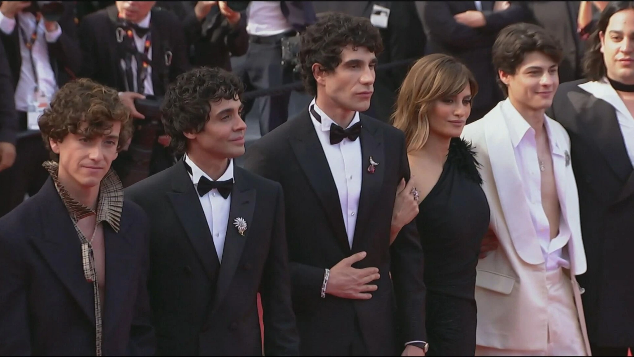 Penelope Cruz e Tilda Swinton sul tappeto rosso a Cannes