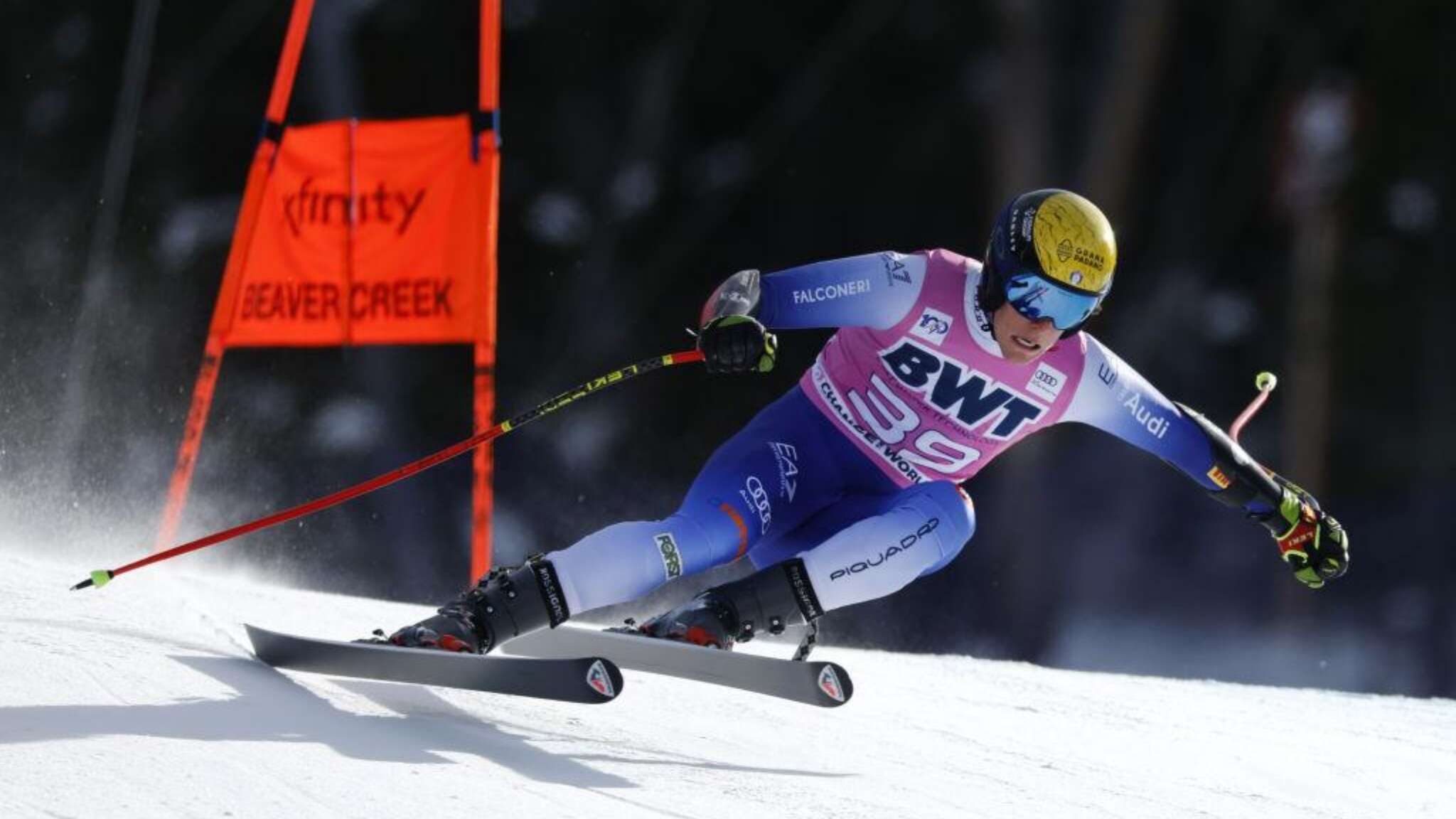 Sci, in corso il gigante maschile a Beaver Creek: sei azzurri in pista, guarda la diretta