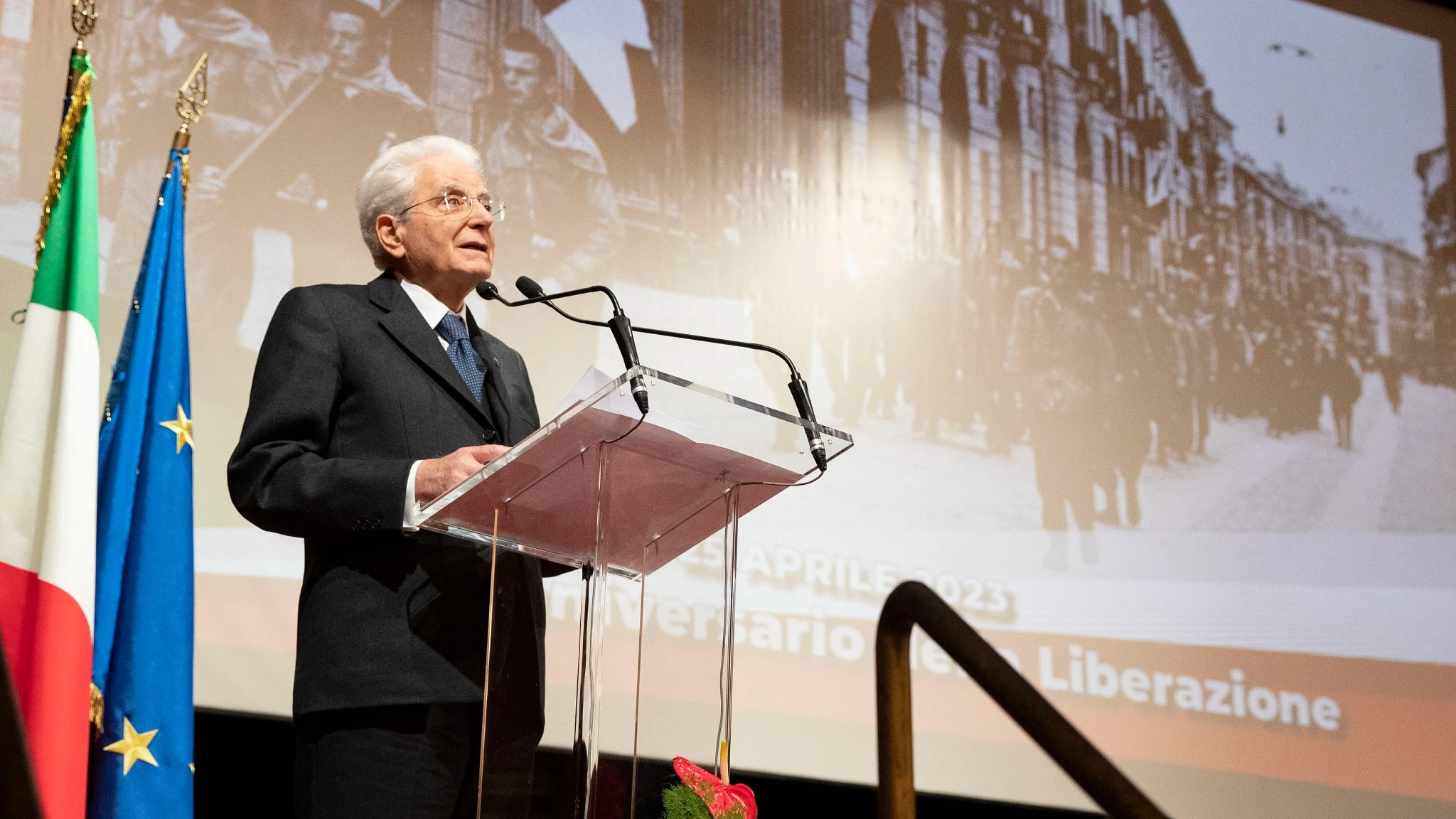 25 Aprile, Mattarella: 