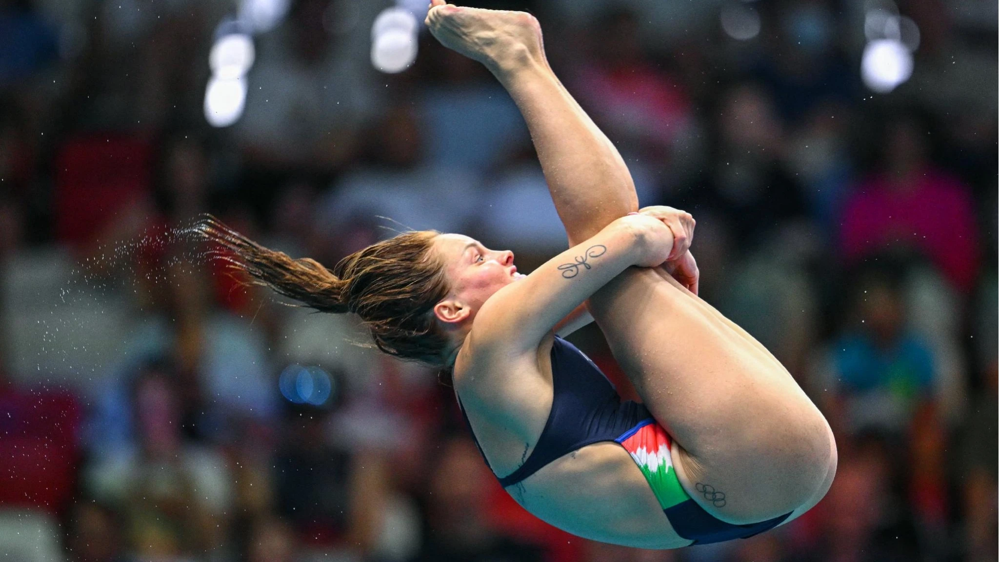 Pellacani bronzo nei tuffi 3 m. Quadarella polverizza il record europeo, ma è quarta negli 800