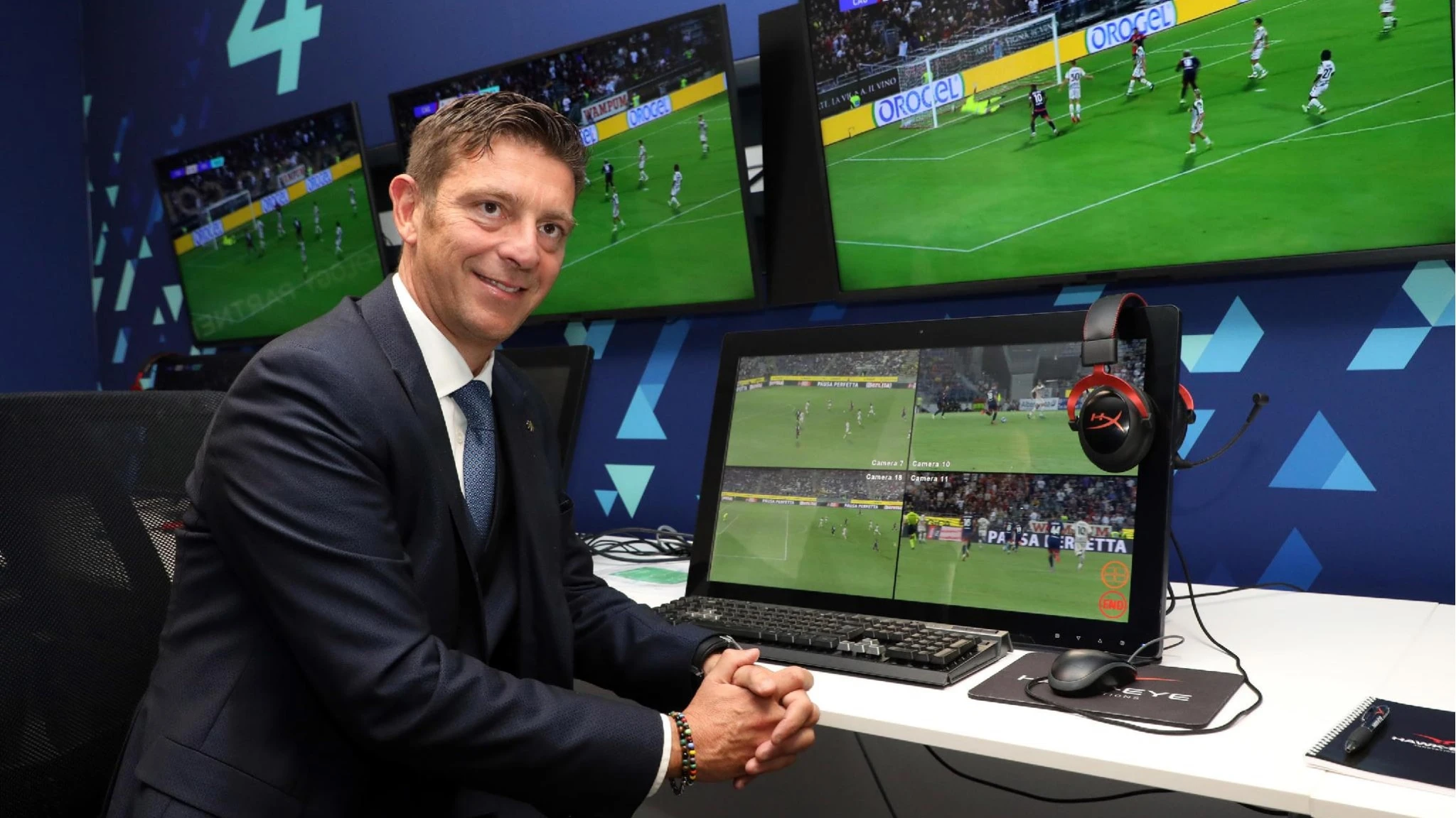 Pressioni sul Var e arbitri graditi all’Inter: indagato il designatore Rocchi