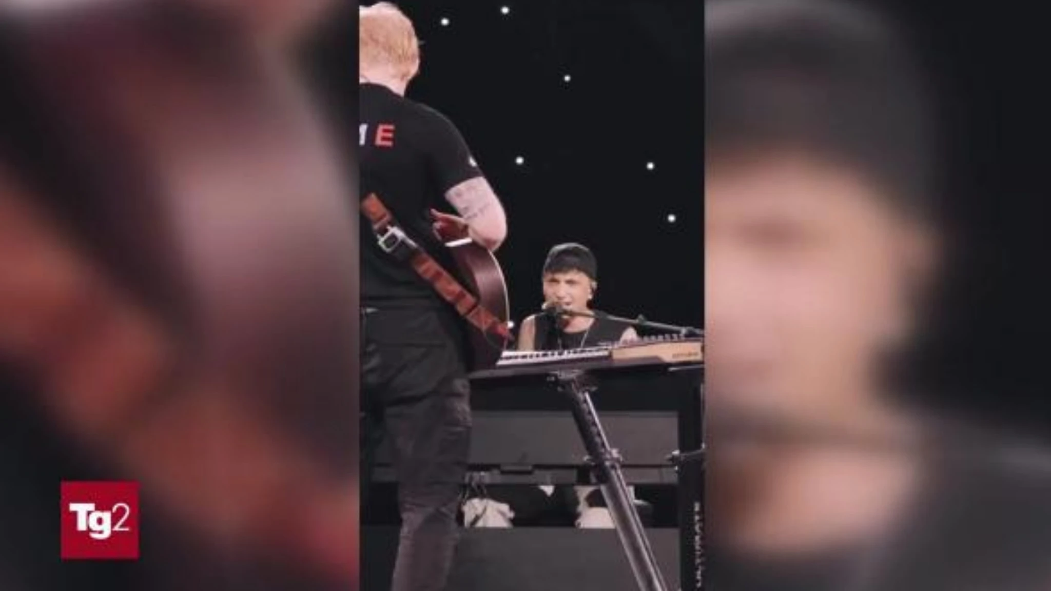 Ed Sheeran strega Roma: all'Olimpico l'unica tappa italiana del Mathematics tour, 79mila presenti