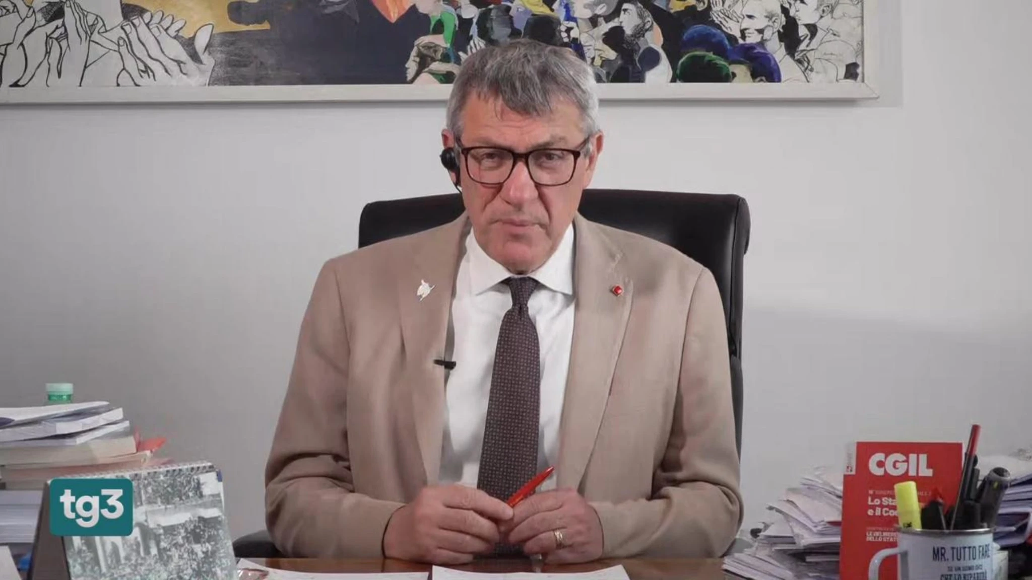 Caporalato, Landini: 