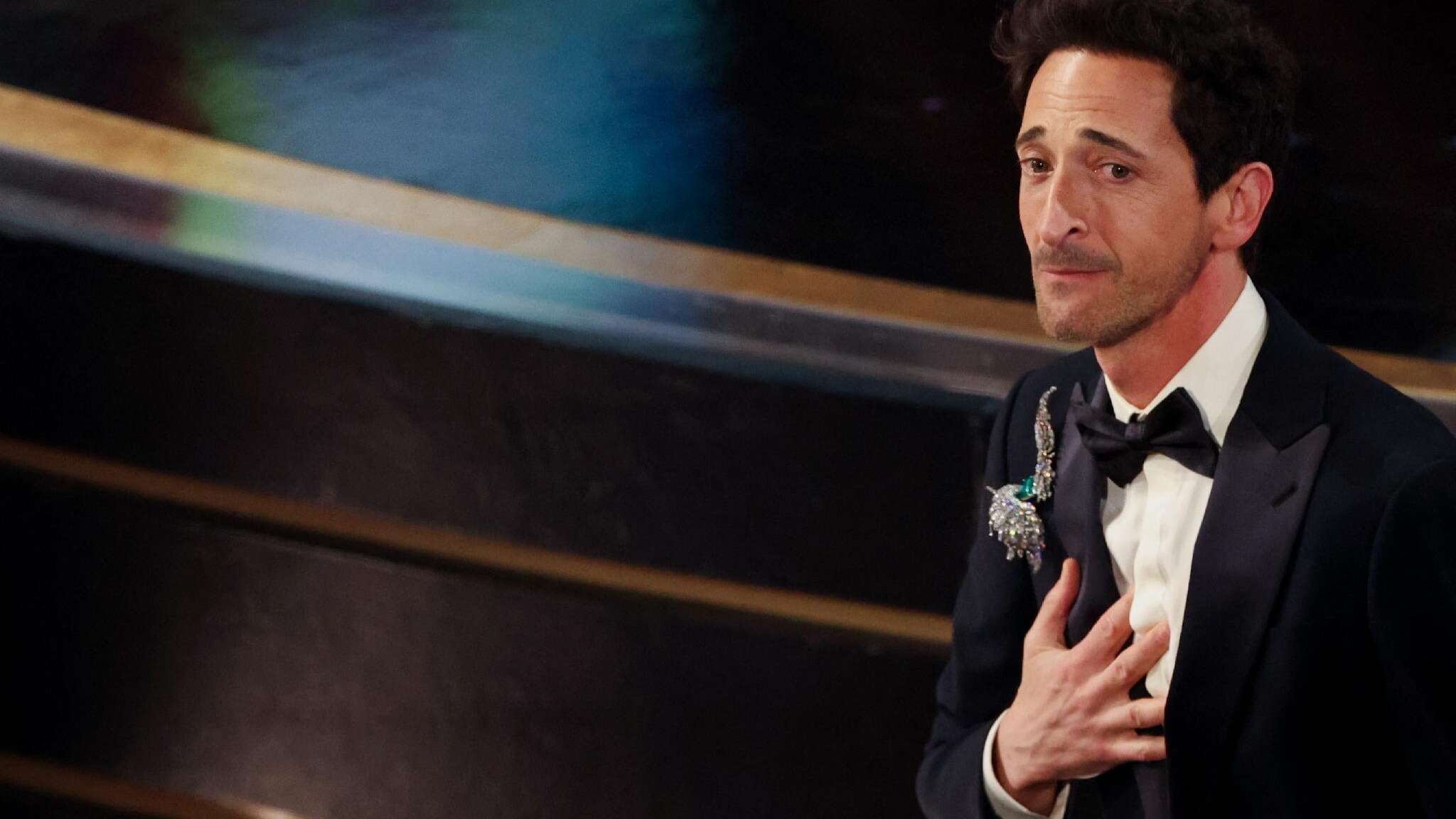 Oscar 2025, quell'incredibile exploit di Adrien Brody sul palco: è miglior attore per Brutalist