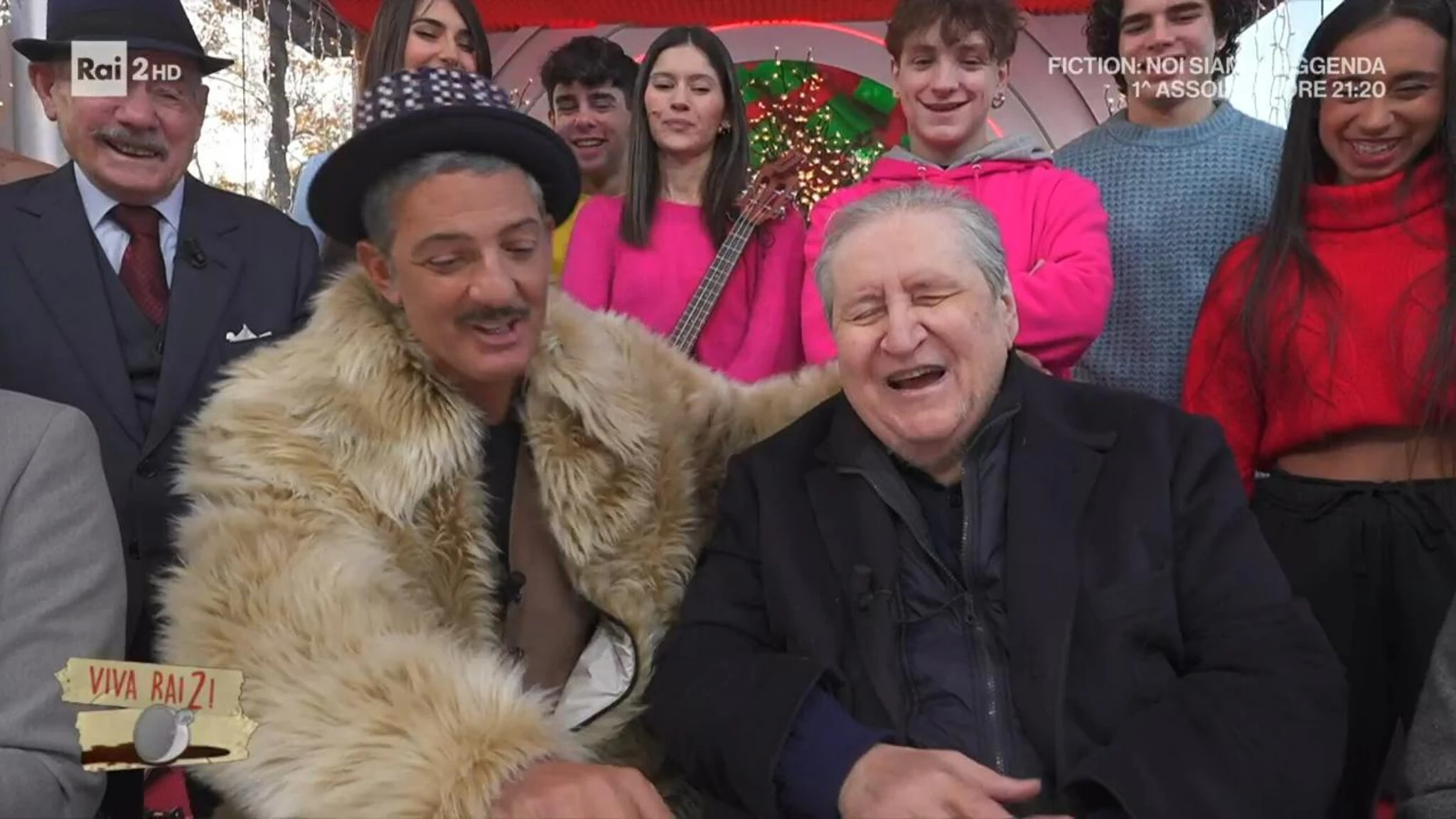 Da Fiorello c'è Vincenzo Mollica: 