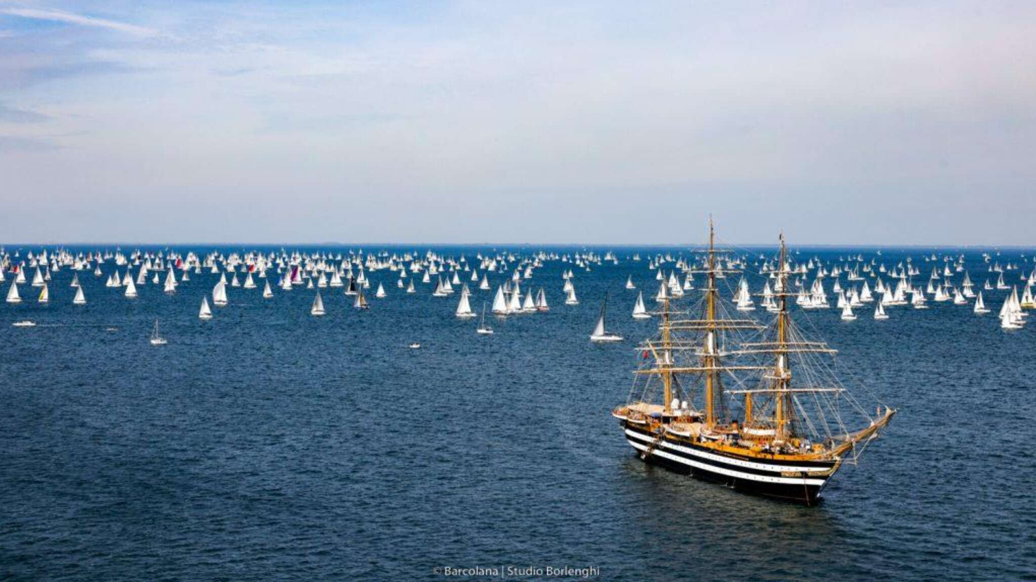 La Nave Vespucci arriva a Trieste, da qui partirà il Tour Mediterraneo