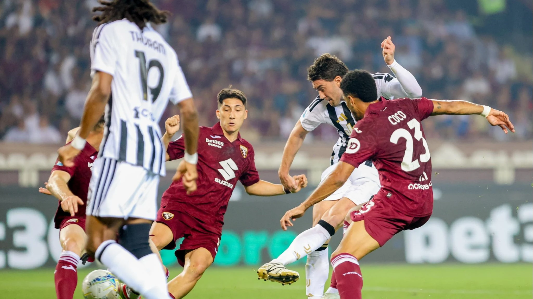 Torino-Juventus 2-2, la sintesi della partita