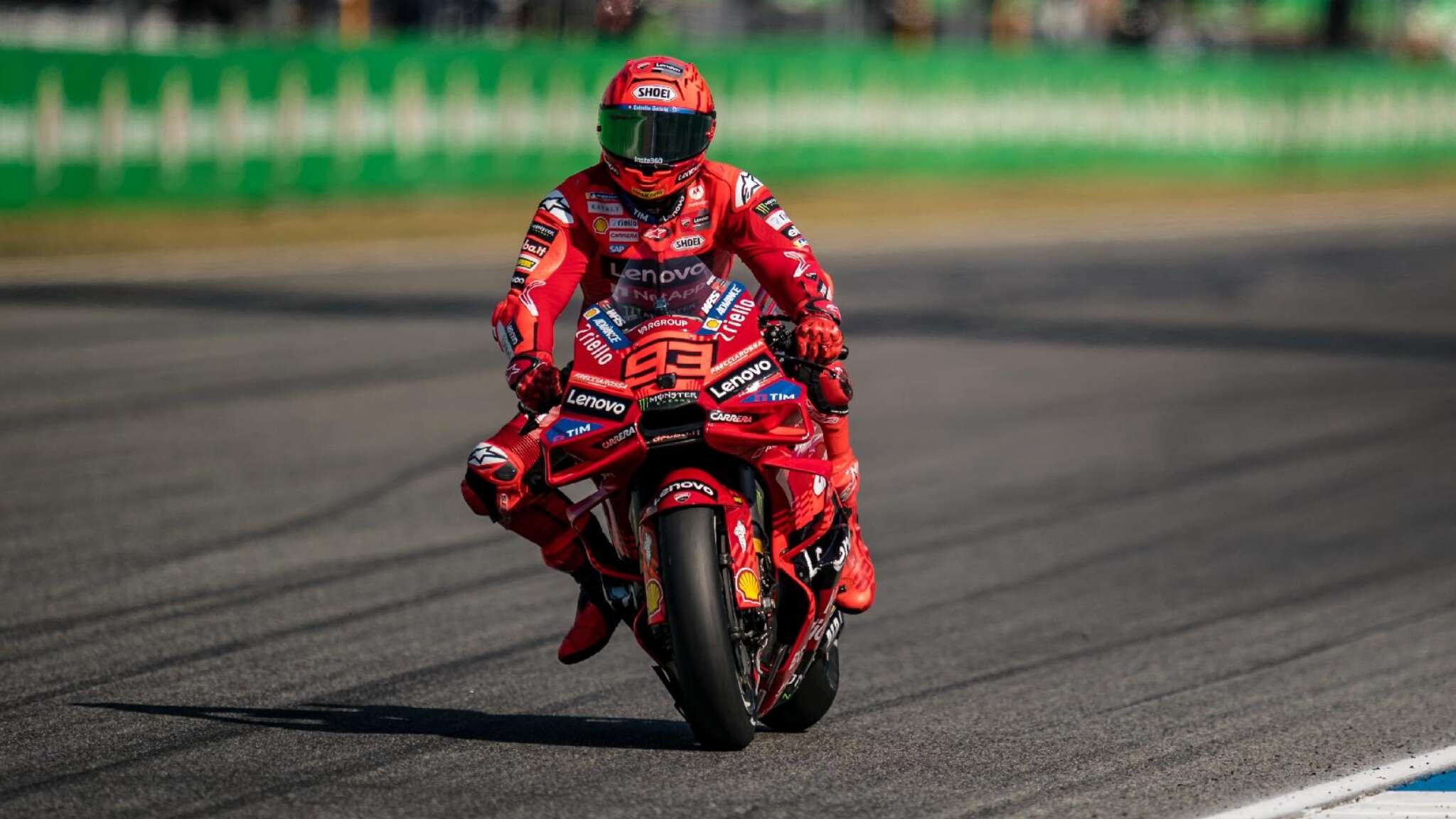 Marc Marquez al debutto su Ducati è in pole in Thailandia. Ecco la griglia di partenza