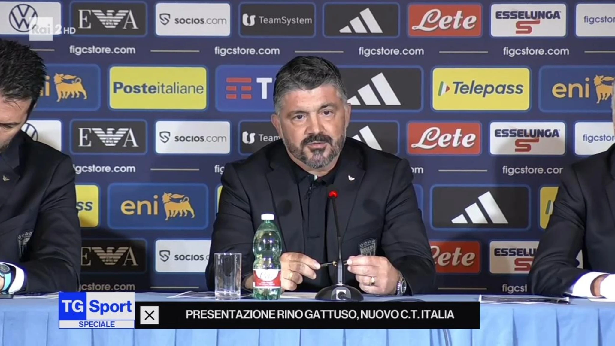 Il neo ct della Nazionale Rino Gattuso: è un sogno, l'obiettivo è riportare l'Italia ai Mondiali