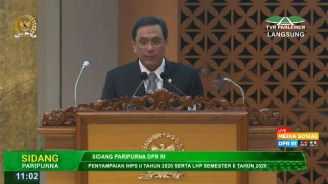 BPK Beri Predikat WTP Terhadap Laporan Keuangan APBN 2020