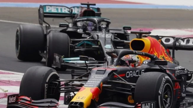 F1 GP Prancis: Lewis Hamilton Terima Kekalahan, Akui Red Bull Sangat Cepat