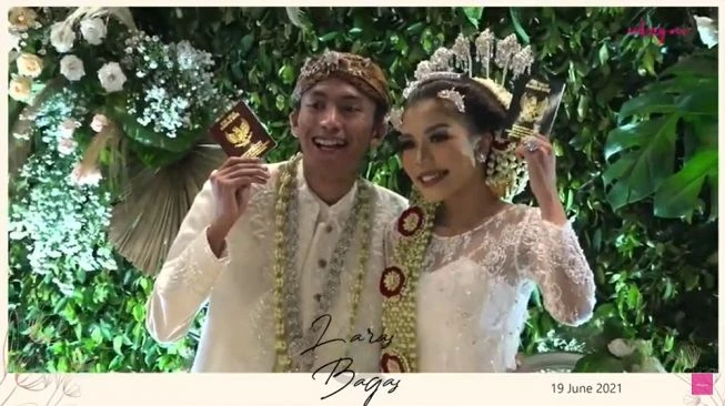 8 Potret Pernikahan Irshadi Bagas dan Laras, Mengusung Adat Jawa!