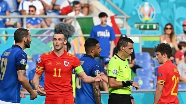 Euro 2020: Italia Menang Tipis di Olimpico, Wales Tetap Lolos ke 16 Besar