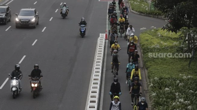 Setuju Jalur Sepeda Permanen Dibongkar, Kapolri Segera Studi Banding ke Negara Tetangga