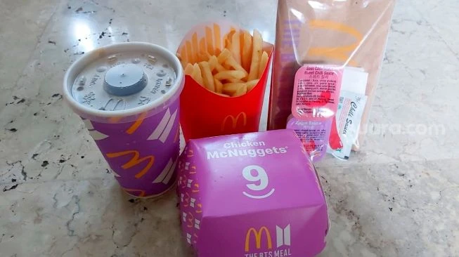 Kelewat Niat, Warganet Ini Buat Tiruan BTS Meal Versi King Nassar