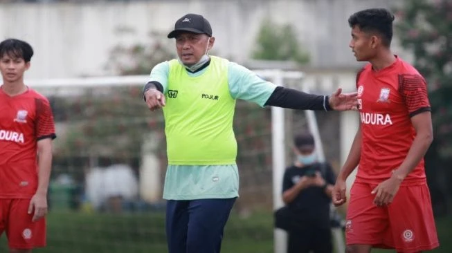 Rahmad Darmawan Sebut Komposisi Pemain Lokal Madura United Sudah Cukup