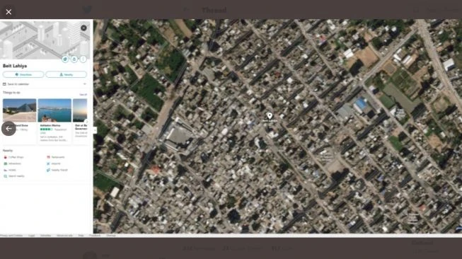 Tampilan Gaza di Google Maps Terlihat Buram, Terungkap Ini Alasannya