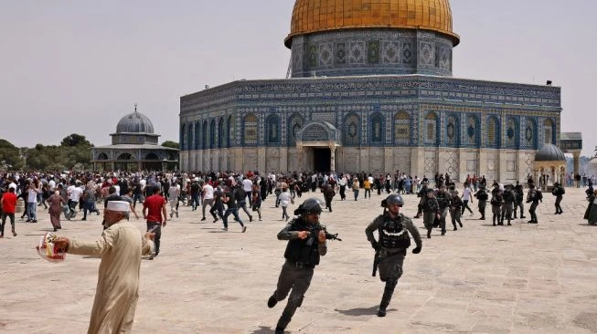 Usai Gencatan Senjata, Israel dan Warga Palestina Bentrok di Masjid Al Aqsa