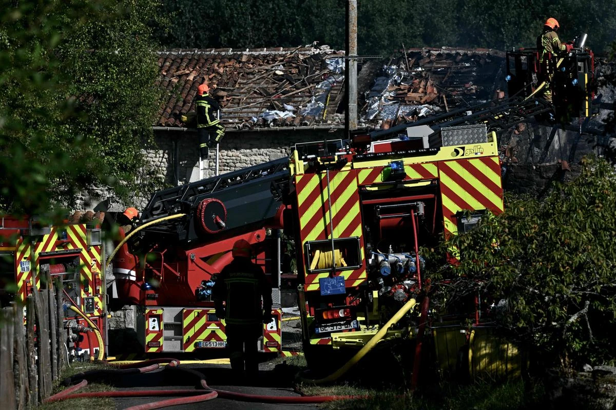 Incendie de gîte mortel en Charente : la cinquième victime a été retrouvée sous les décombres