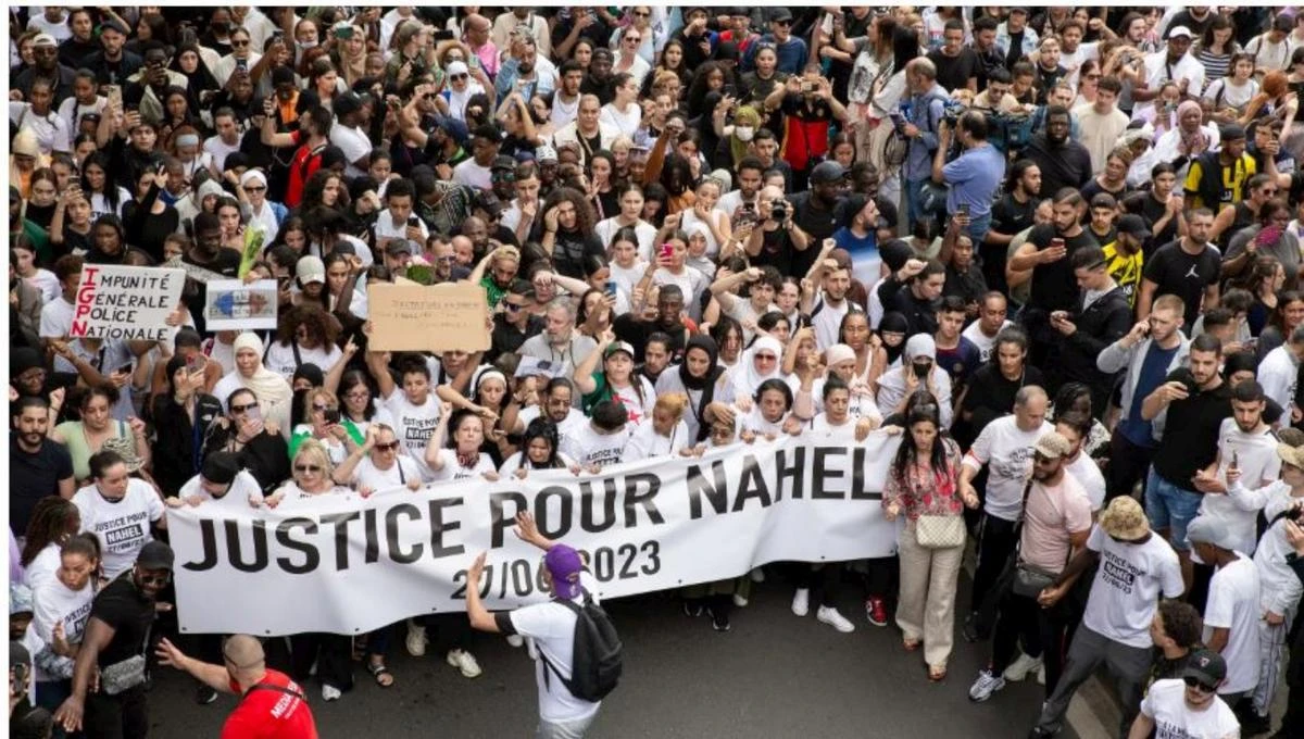 « Il a été affecté dans le district » : deux ans après la mort de Nahel à Nanterre, le policier à l’origine du tir muté au Pays basque