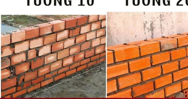 Nhà cấp 4 nên xây tường 10 hay tường 20?