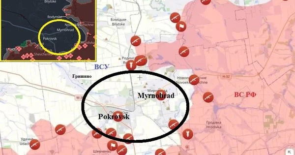 Lập nồi hầm, vây hãm cả Pokrovsk-Mirnograd