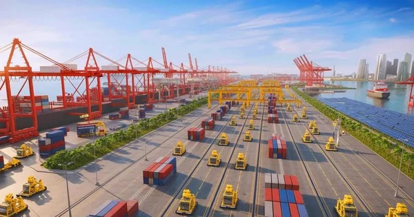 Di chuyển 65 triệu container không cần con người: siêu cảng biển tự động của Singapore sẽ cách mạng hóa ngành logistic