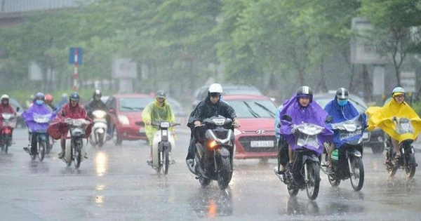 Từ đêm mai, miền Bắc sẽ mưa rất to, kéo dài nhiều ngày