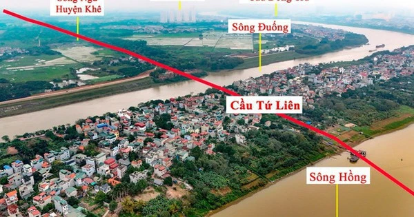 Sắp có tuyến đường mới 5.000 tỷ đồng, dài hơn 5km đi qua 4 xã của huyện Đông Anh, kết nối với cầu Tứ Liên