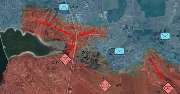 Đòn chọc thủng phòng tuyến ở Zaporizhia