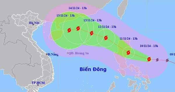 CẬP NHẬT: Tin BÃO TORAJI; BÃO SỐ 7 (YINXING) và các chỉ đạo ứng phó