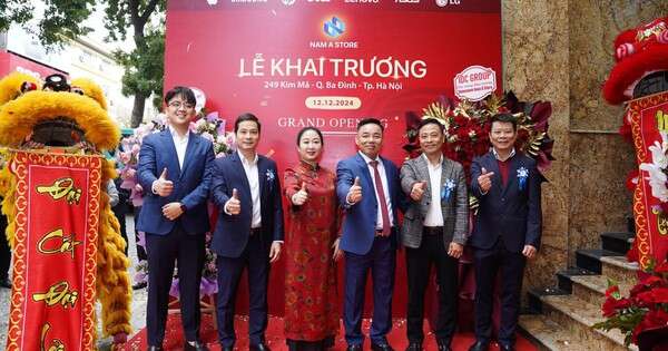 Nam Á Group khai trương chi nhánh bán lẻ đầu tiên tại Hà Nội