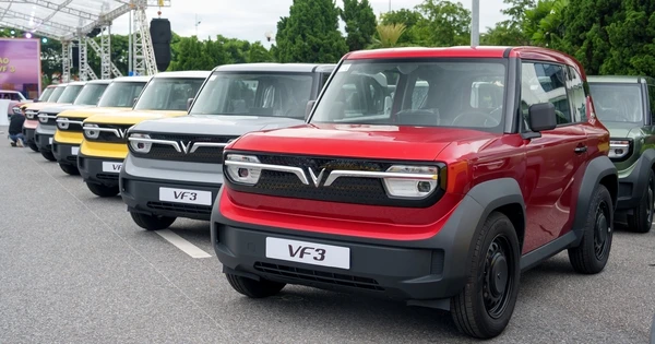 VF 3 vừa bàn giao đã có 