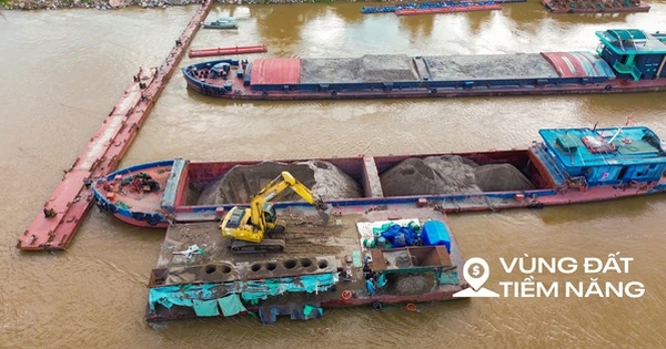 Toàn cảnh công trường xây cầu có trụ cao nhất, nhịp chính dài thứ 2 Việt Nam kết nối với dự án “nóng” bậc nhất của tỷ phú Phạm Nhật Vượng