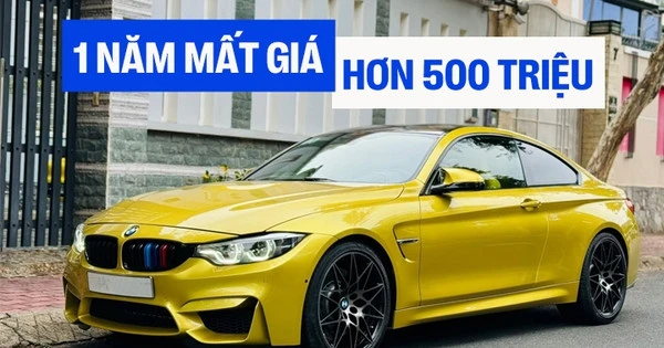 Hàng hiếm BMW M4 hạ giá hơn nửa tỷ đồng sau 1 năm rao bán: Giá tiệm cận 320i 'đập hộp', đã độ lại nhiều chi tiết
