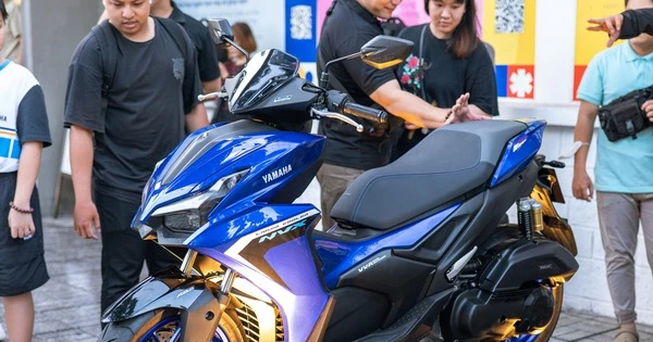 Yamaha NVX 2025 lần đầu trưng bày tại VN: Nhiều công nghệ mới, kỳ vọng giá tốt để đối đầu Air Blade