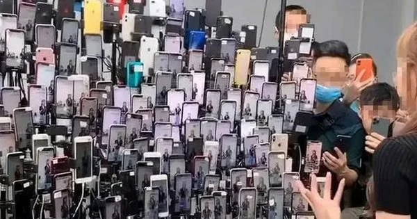 Cảnh sát bao vây căn nhà có 20.000 chiếc điện thoại phát sáng hoạt động, bí mật về kho hàng và 17 tỷ đồng bị phát hiện