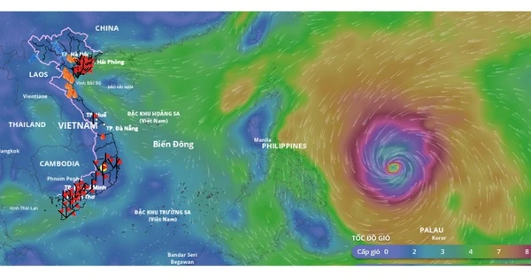 Bão Phượng Hoàng tăng cấp dữ dội, đã mạnh lên cấp cuồng phong, có đổ bộ vào đất liền nước ta?